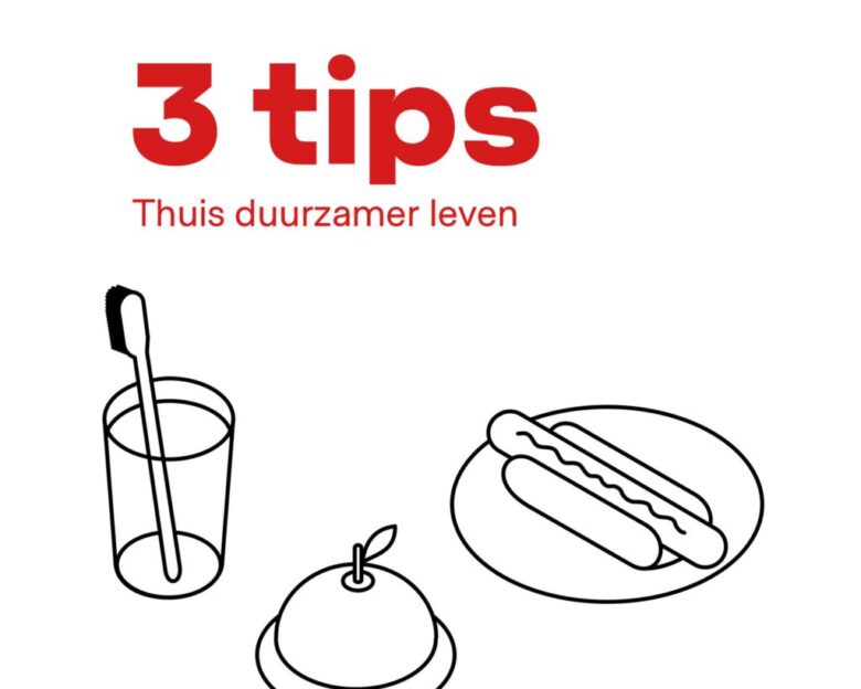 3 TIPS | Thuis duurzaam leven